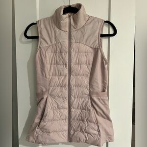 Lululemon Athletica Light Pink Down for it all vest